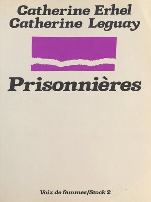 cover image of Prisonnières